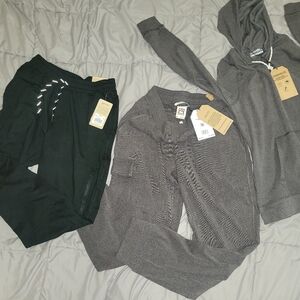 Lot Avalanche Pants And Hood Sweatshirt Small Mens Medium